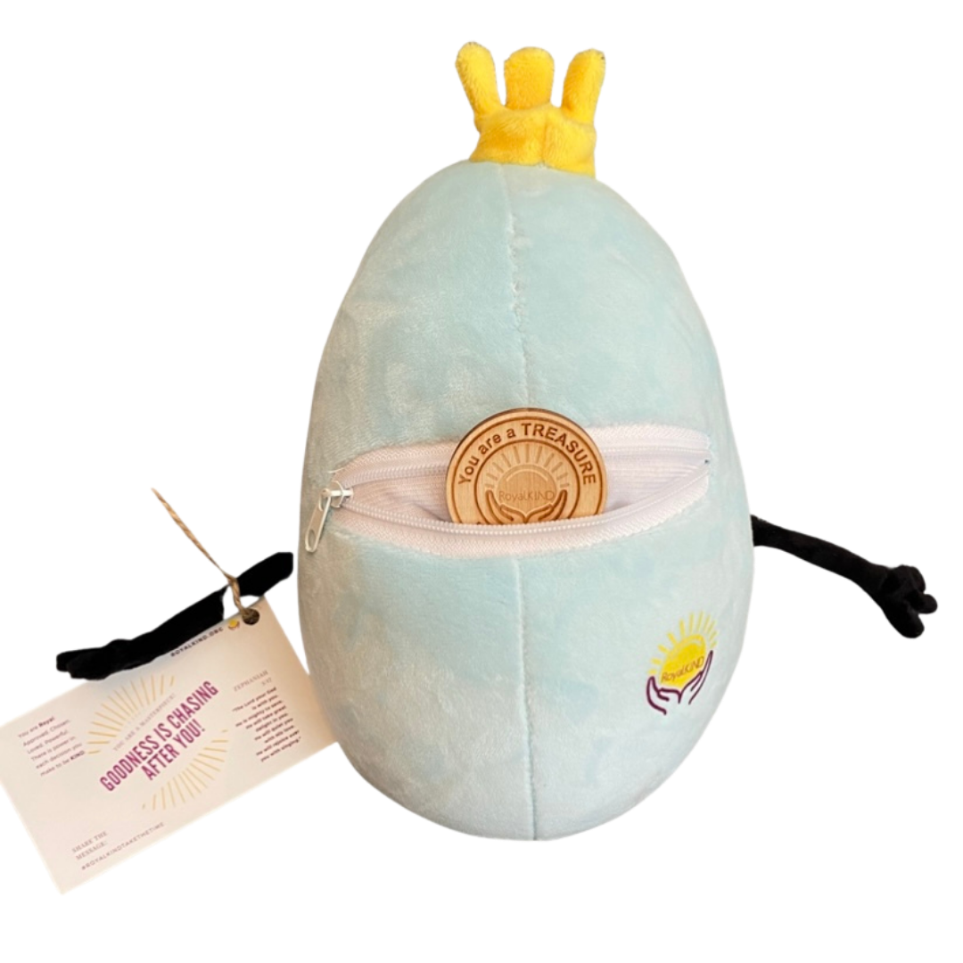 PRE-ORDER Edward the Egg Plush (Includes Lucky Coin)
